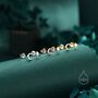 Sterling Silver Mismatched Starburst And Moon Stud Earrings, thumbnail 6 of 12