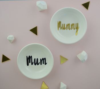 Mum Or Mummy Mini Jewellery And Ring Dish, 2 of 7