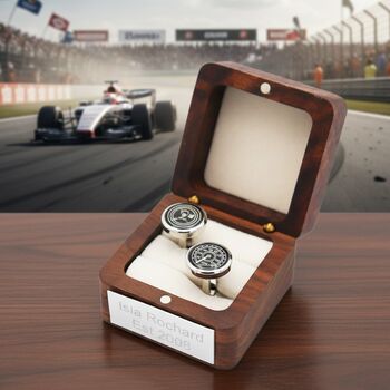 Personalised Car Speedo And Fuel Gauge Cufflinks, 3 of 11