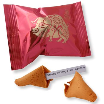 Chinese New Year Fortune Cookies Takeaway Pack By Bunting &amp; Barrow