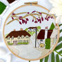 Thatched Cottages Embroidery Kit, thumbnail 1 of 6