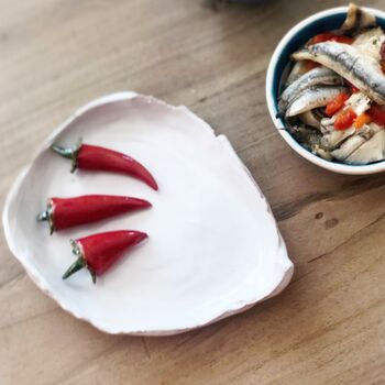 Gifts For Foodies: Handmade Ceramic Chillies Dish, 2 of 7