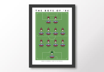 West Ham Boys Of 86 Poster, 8 of 8