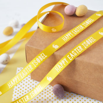 Easter 10mm Personalised Printed Ribbon, 2 of 6