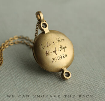 Ruby Deco Jewel Locket Necklace, 4 of 9