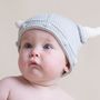 Hand Crochet Baby Viking Hat, thumbnail 1 of 2