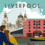 Liverpool Albert Dock Art Print, thumbnail 4 of 4