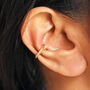 Crystal Twist Bar Ear Cuff, thumbnail 1 of 7
