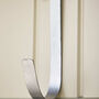 Silver Over Door Christmas Wreath Hanger, thumbnail 5 of 5