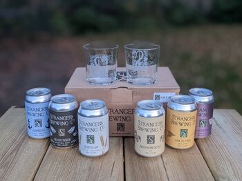 Craft Beer And Beer Glasses Gift Set, 4 of 8