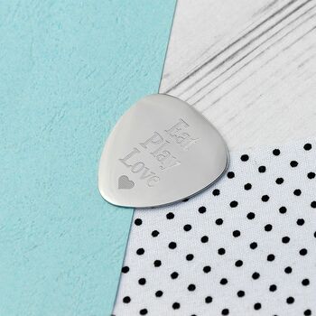 Personalised Secret Message Guitar Plectrum, 11 of 12