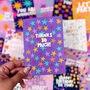 Colourful 'Thanks So Much' Star Card, thumbnail 1 of 6