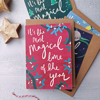 Most Magical Christmas Cards Set, 3 of 5