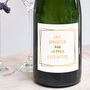 Personalised Wedding And Anniversary Prosecco Champagne, thumbnail 3 of 3