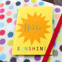 Mini Hello Sunshine Card, thumbnail 1 of 5
