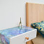 Resin Art Floating Bedside Table Or Wall Drawer, thumbnail 3 of 8