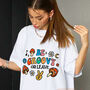 'Be Groovy Or Leave' Retro Graphic Tee, thumbnail 2 of 6