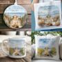Personalised Labrador Retriever Dog Beach Walk Collection, thumbnail 1 of 8