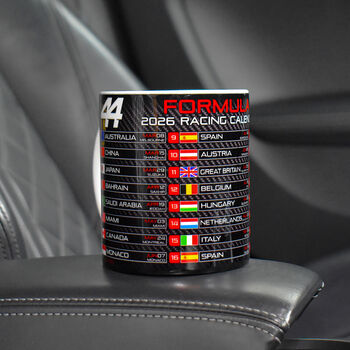 Formula 2026 Racing Calendar Mug Sf Edition Hamilton And Leclerc, 3 of 4