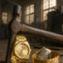 Cesca Doré Ladies Personalised Architect London Gold Watch, thumbnail 1 of 3