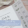 Periwinkle Gatedfold Wedding Invitation, thumbnail 6 of 7