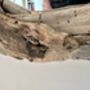 85cm Heavy Teardrop Driftwood Mirror Huge Wooden Wall Decor, thumbnail 4 of 10