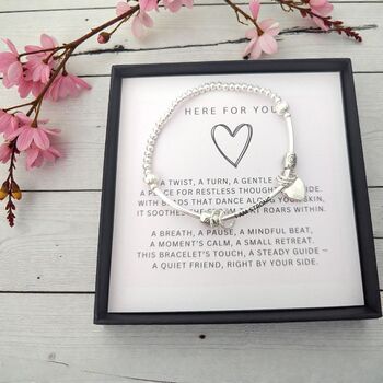 Anxiety Fidget Bracelet – Affirmation Jewellery, 4 of 12