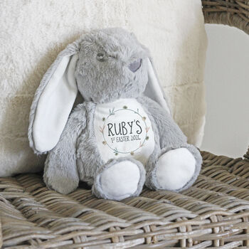 Personalised Bunny Rabbit Plush Toy, 4 of 4