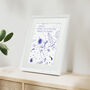 Personalised Space Children’s Nursery Framed Print, thumbnail 7 of 10