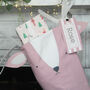 Personalised Pink Deer Christmas Stocking And Sack, thumbnail 2 of 4