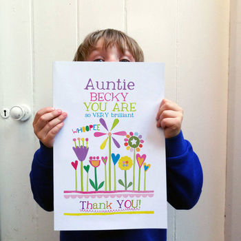 Personalised Big Thank You Card, 2 of 12