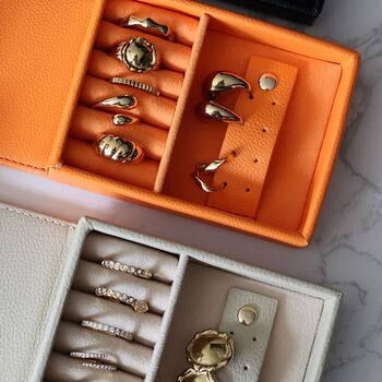 Medium Travel Jewellery Box, 7 of 11