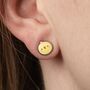 Molang And Piu Piu Stud Earring Set, thumbnail 3 of 6