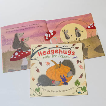 Hedgehugs 'Hide And Squeak' Children's Book, 2 of 7
