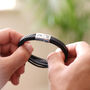 Men's Personalised Layered Leather Bracelet, thumbnail 1 of 8