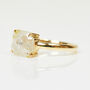 One Of A Kind Organic Yellow And White Natural Diamond, thumbnail 3 of 5