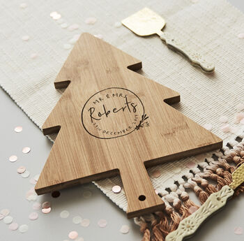 Personalised Wooden Wedding Chopping/Cheese Board, 2 of 6