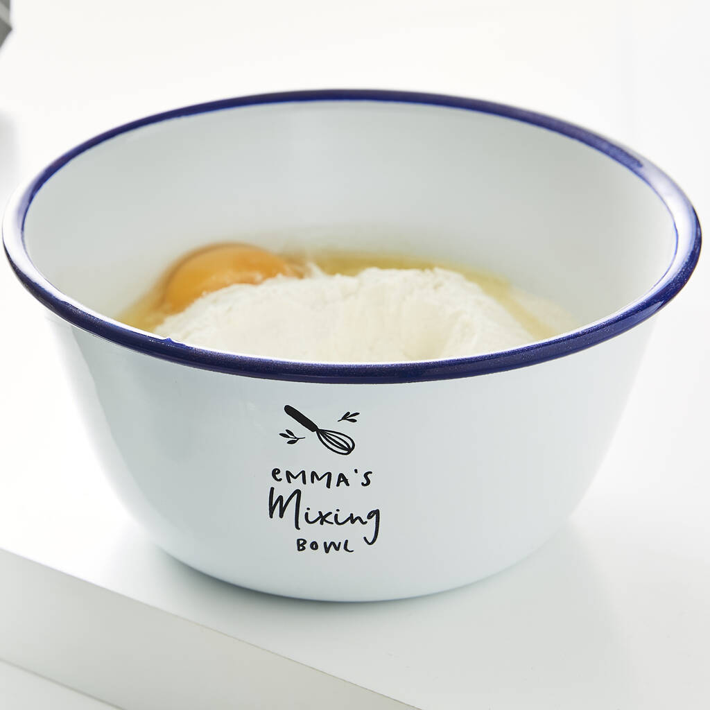 Personalised Mixing Bowl, 1 of 7