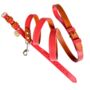 Red Collar And Lead Set, thumbnail 1 of 5