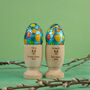 Personalised Bunny Ears Egg Cup Holder, thumbnail 1 of 2