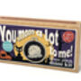 You Moon A Lot To Me! Halloween Mini Matchbox Cross Stitch Kit, thumbnail 3 of 3