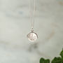 Sterling Silver 'I Love You' Spinner Charm Necklace, thumbnail 3 of 5