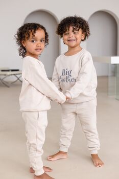 Embroidered Big/Little Sibling Jumpers Brother And Sister Available, 10 of 10