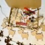 Personalised Reindeer Bunting Wooden Paint Craft Kit, thumbnail 10 of 12