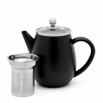 Double Wall Teapot 0.5 L Capacity Stainless Steel Filter, 4 of 4