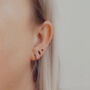 Black Titanium Open Nose Ring | Black Nose Hoop, thumbnail 6 of 12