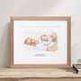 First Fathers Day Dad And Baby Portrait, thumbnail 1 of 6
