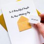 Personalised Congratulations On Your Wedding Card, thumbnail 3 of 7