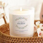 Nanny Gift Mother's Day Floral Personalised Candle, thumbnail 1 of 10