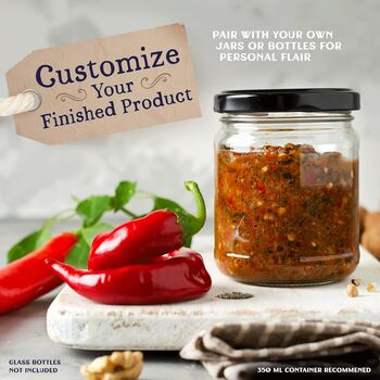 Chilli Sauce Making Kit Make Seven Different Types, 4 of 8